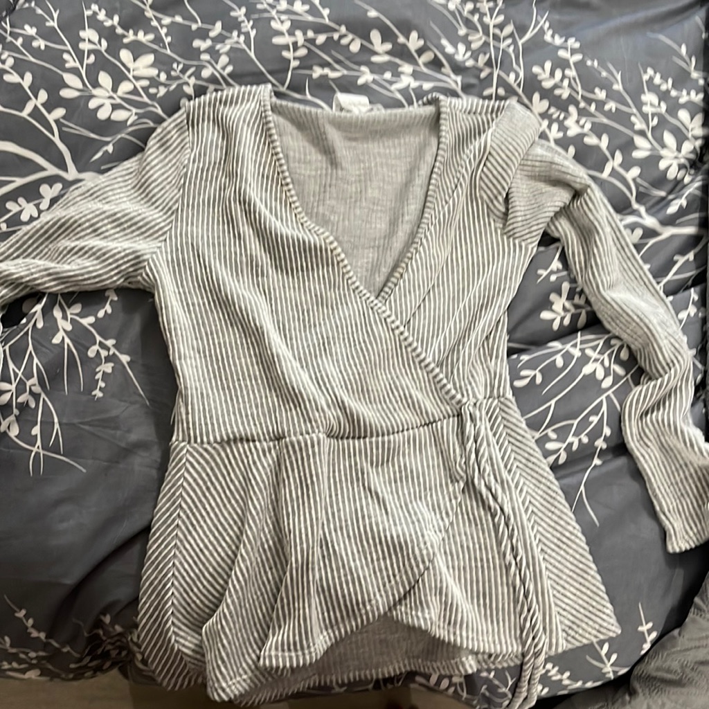 Fall Wrap Blouse
